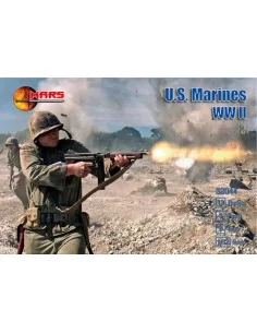 U.S. Marines WWII, 1/32 - Mars Figures MS32044