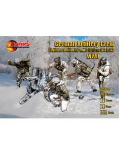 German Artillery Crew (winter Uniform) & 10, 5cm LG 42/43, 1/32 - M...