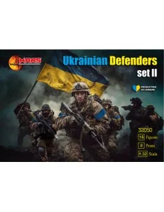 Ukrainian Defenders, set 2, 1/32 - Mars Figures MS32050