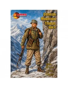 [NO_DESC] WWII German Mountain Troops, 1/32 - Mars Figures MS32055