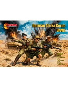 WWII German Afrika Korps, 1/32 - Mars Figures MS32056