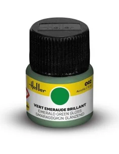 Acrylic Colour 002 Emerald Green Gloss - Heller 9002