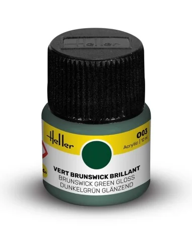 Acrylic Colour 003 Brunswick Green Gloss - Heller 9003