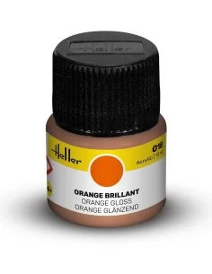 Acrylic Colour 018 Orange Gloss - Heller 9018
