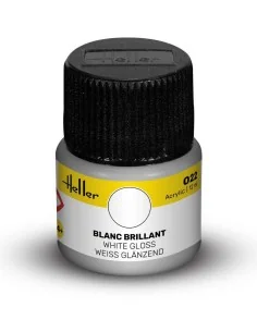 Acrylic Colour 022 White Gloss - Heller 9022