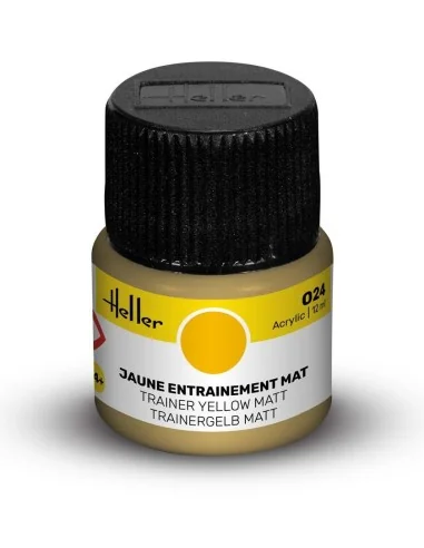 Acrylic Colour 024 Trainer Yellow Matt - Heller 9024