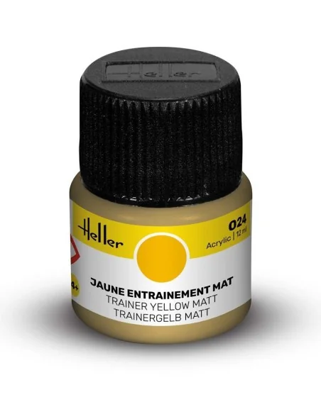 Acrylic Colour 024 Trainer Yellow Matt - Heller 9024