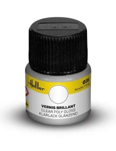 Acrylic Colour 035 Clear Poly Gloss - Heller 9035