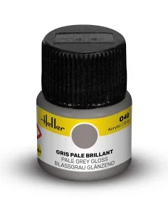 Acrylic Colour 040 Pale Grey Gloss - Heller 9040