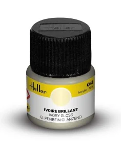 Acrylic Colour 041 Ivory Gloss - Heller 9041