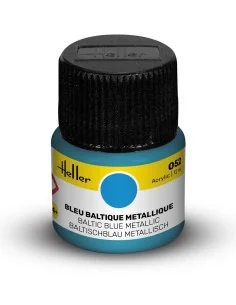 Acrylic Colour 052 Baltic Blue Metallic - Heller 9052
