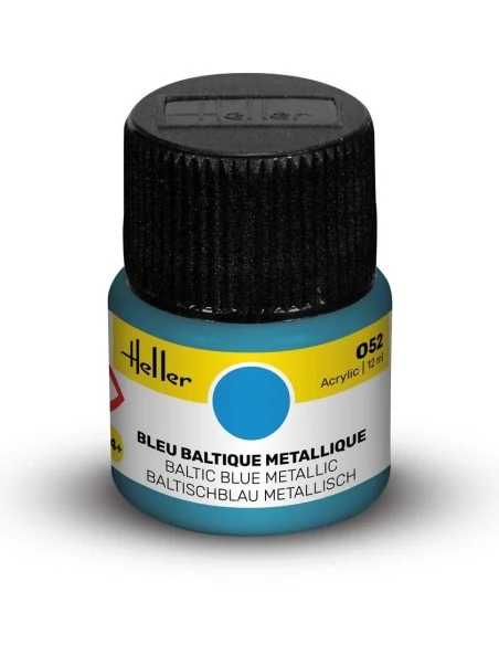 Acrylic Colour 052 Baltic Blue Metallic - Heller 9052