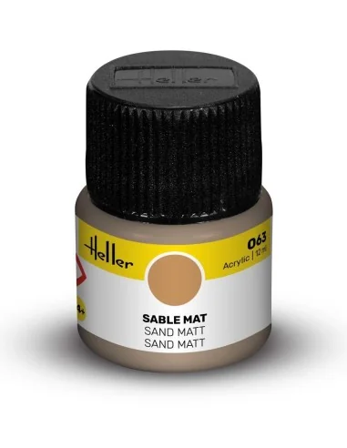 Acrylic Colour 063 Sand Matt - Heller 9063