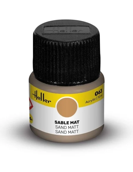 Acrylic Colour 063 Sand Matt - Heller 9063