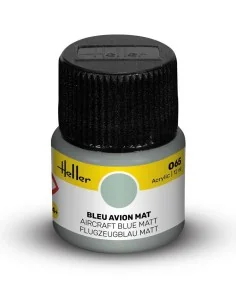 Acrylic Colour 065 Aircraft Blue Matt - Heller 9065