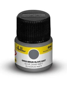 Acrylic Colour 066 Olive Drab Matt - Heller 9066