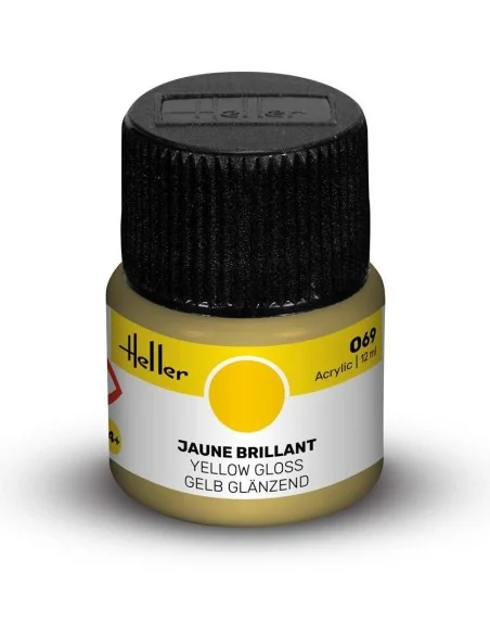 Acrylic Colour 069 Yellow Gloss - Heller 9069