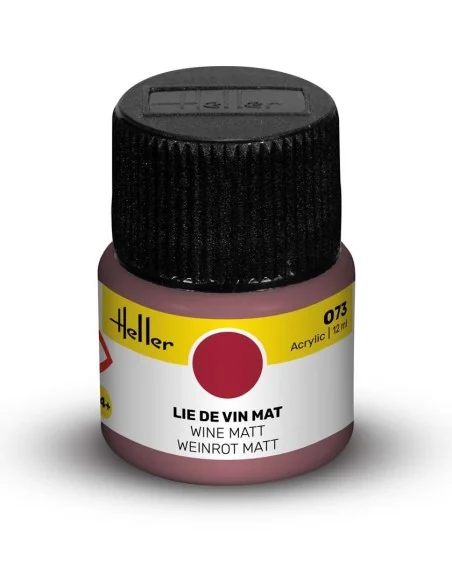 Acrylic Colour 073 Wine Matt - Heller 9073