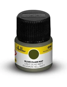 Acrylic Colour 086 Light Olive Matt - Heller 9086