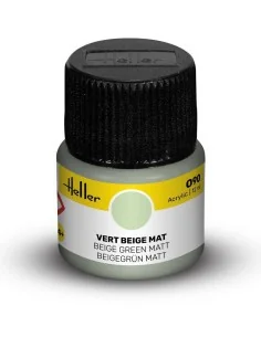 Acrylic Colour 090 Beige Green Matt - Heller 9090