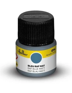 Acrylic Colour 096 Raf Blue Matt - Heller 9096