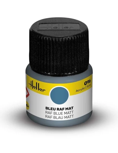 Acrylic Colour 096 Raf Blue Matt - Heller 9096