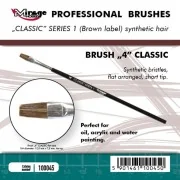 MIRAGE BRUSH FLAT HIGH QUALITY CLASSIC SERIES 1 size 4 - Mirage Hob...