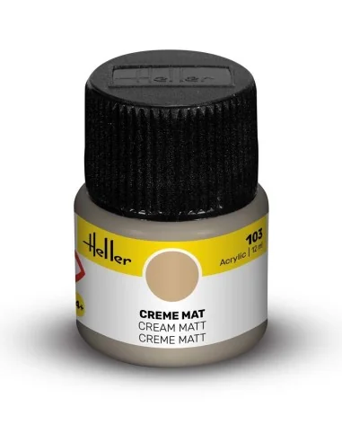 Acrylic Colour 103 Cream Matt - Heller 9103