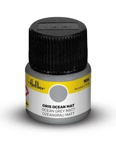 Acrylic Colour 106 Ocean Grey Matt - Heller 9106