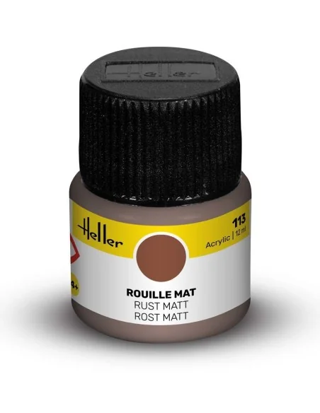 Acrylic Colour 113 Rust Matt - Heller 9113