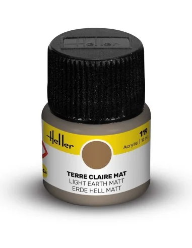 Acrylic Colour 119 Light Earth Matt - Heller 9119