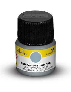 Acrylic Colour 127 US Ghost Grey Satin - Heller 9127