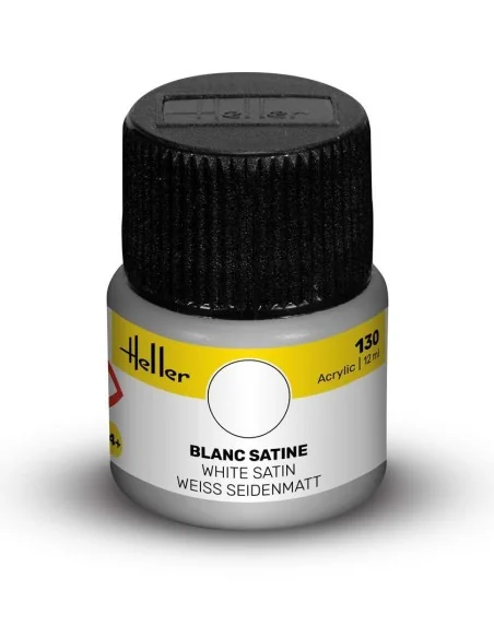 Acrylic Colour 130 White Satin - Heller 9130