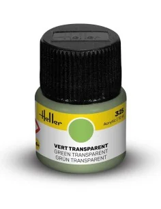 Acrylic Colour 325 Green Transparent - Heller 9325