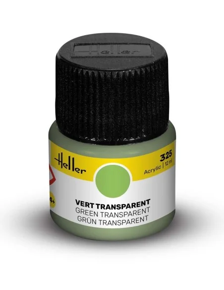 Acrylic Colour 325 Green Transparent - Heller 9325
