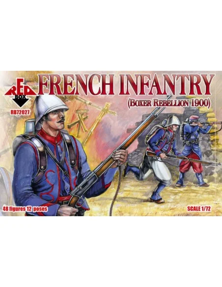 French Infantry, Boxer Rebellion 1900, 1/72 - Red Box RB72027