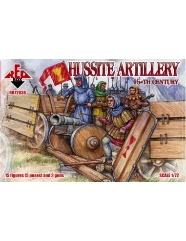 Hussite artillery, 15. century, 1/72 - Red Box RB72038