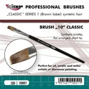 MIRAGE BRUSH FLAT HIGH QUALITY CLASSIC SERIES 1 size 10 - Mirage Ho...