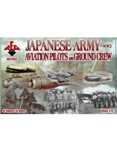 WW2 Japanese Army Aviation pilots a.grcr, 1/72 - Red Box RB72052