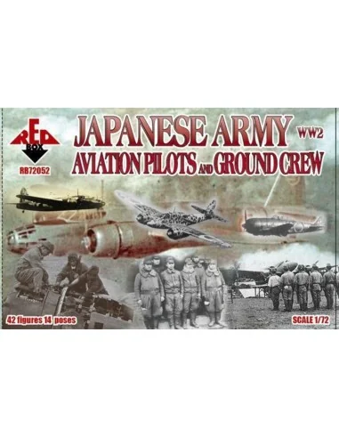 WW2 Japanese Army Aviation pilots a.grcr, 1/72 - Red Box RB72052