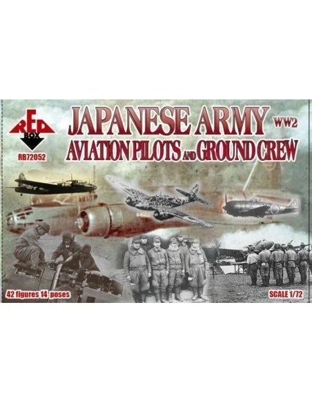 WW2 Japanese Army Aviation pilots a.grcr, 1/72 - Red Box RB72052