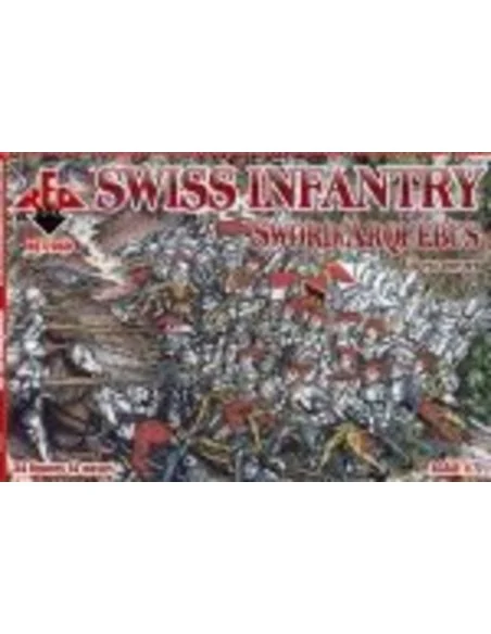 Swiss Infantry (Sword/Arqebus) 16th cent, 1/72 - Red Box RB72060