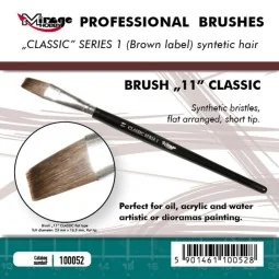 MIRAGE BRUSH FLAT HIGH QUALITY CLASSIC SERIES 1 size 11 - Mirage Ho...