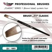 MIRAGE BRUSH FLAT HIGH QUALITY CLASSIC SERIES 1 size 11 - Mirage Ho...