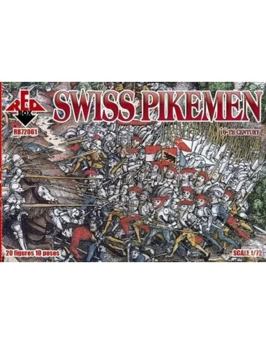Swiss pikemen, 16th century, 1/72 - Red Box RB72061