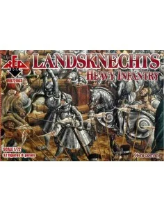 Landsknechts (Heavy infantry) 16th centu, 1/72 - Red Box RB72063