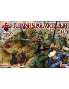 Turkish Siege Artillery GUN, 1/72 - Red Box RB72069
