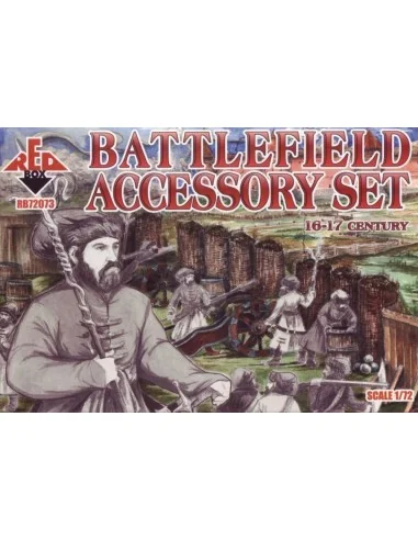 Battlefield accessory set, 16th-17th cent, 1/72 - Red Box RB72073