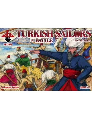 Turkish sailor in battle, 16-17th centur, 1/72 - Red Box RB72079