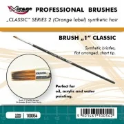 MIRAGE BRUSH FLAT HIGH QUALITY CLASSIC SERIES 2 size 1 - Mirage Hob...